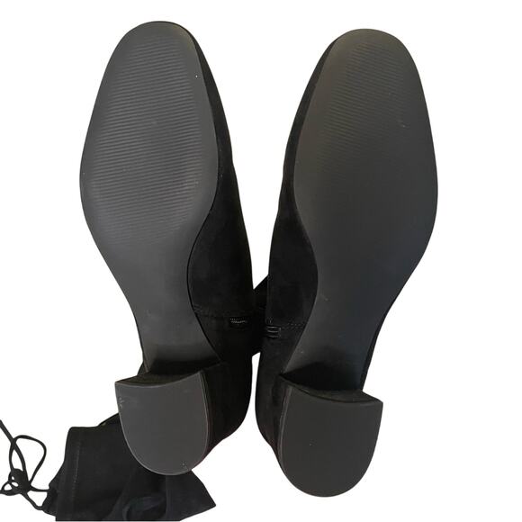 GAP NWOT Women's Over Knee High Boots Faux Suede Slouchy Heeled Block Heel sz 10 - Picture 8 of 12